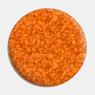 Abstract pattern orange Pin