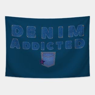 Denim Addicted Tapestry