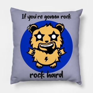 Rock Beary Hard Pillow