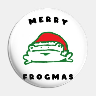 Merry Frogmas Pin