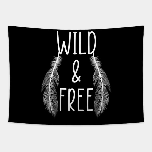 Wild & Free Tapestry by TipsyCurator