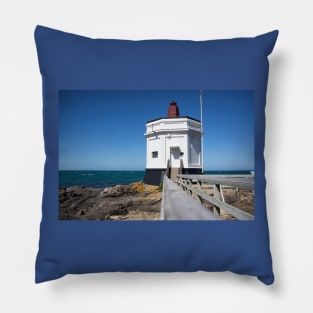 Bluff lighthouse Pillow