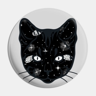 Space cat Pin