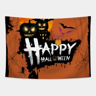 Happy Halloween Tapestry