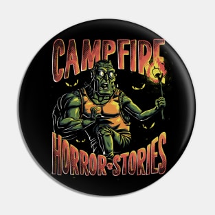 Campfire Horror Stories Pin