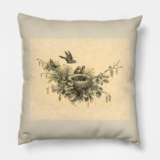 Leaving the Nest Pillow