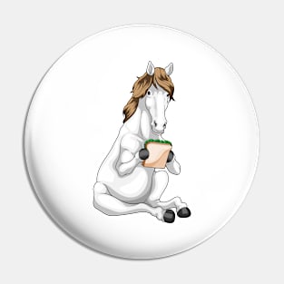 Horse Sandwich Pin