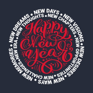 Happy New Year Motivational T-Shirt