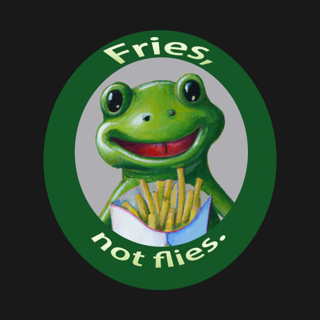 Vegetarian Frog Fries not Flies by Klssaginaw