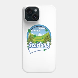 Scotland retro logo Phone Case