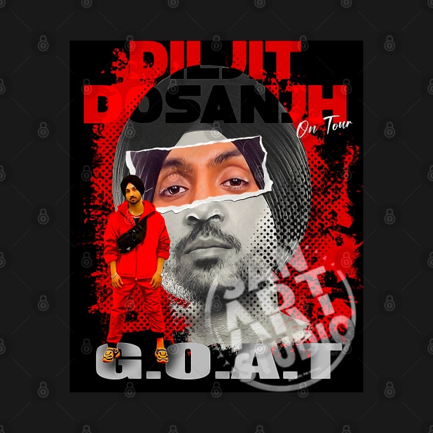 Diljit Dosanjh by SAN ART STUDIO 