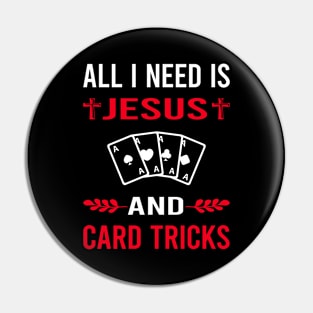 I Need Jesus And Card Manipulation Trick Tricks Pin