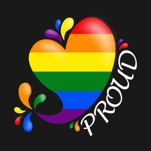 Proud to be LGBTQ T-Shirt