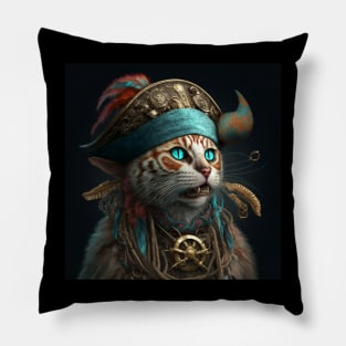 Pirate Cat Pillow