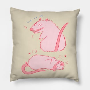 Lonely possums Pillow