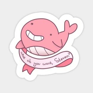 Pink Whale Dream Magnet