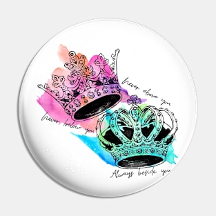 Crown Tattoo Pin