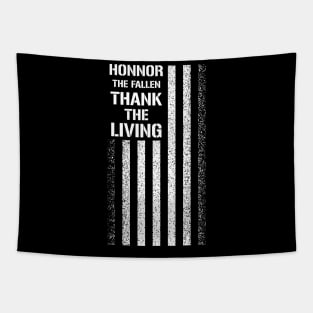 Honor The Fallen Thank The Living Tapestry