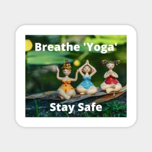 Yoga Breathe Shirt Magnet