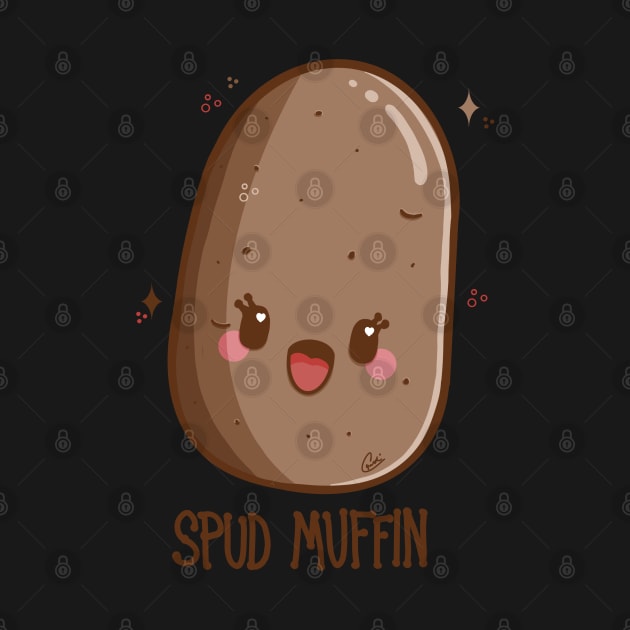 “Spud Muffin” Cute Potato Spud by CyndiCarlson