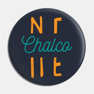 Chalco Nebraska City Typography Pin