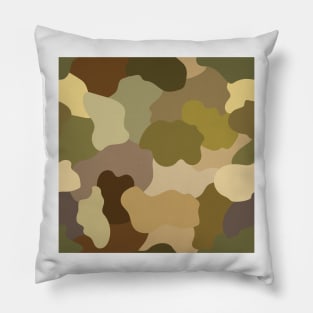 Abstract military or hunting camouflage background Pillow