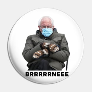 Bernie's Mittens Sanders Meme Pin