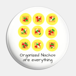 Organized Nachos are Everything Pin