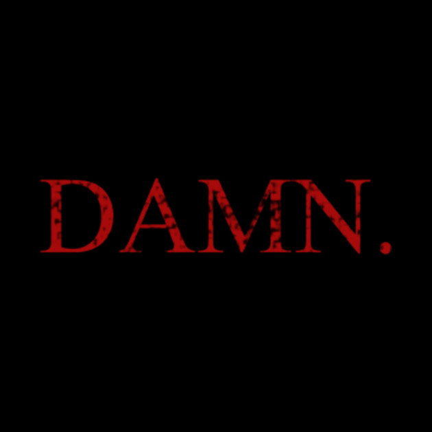 Kendrick Lamar - DAMN - Typography - Tapestry | TeePublic