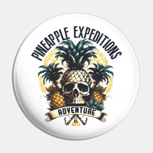 Pineapple Expeditions Design Pin