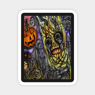 Screamin' Halloween Magnet