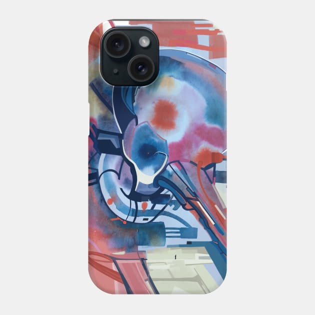 cyborg Phone Case by vadimdream