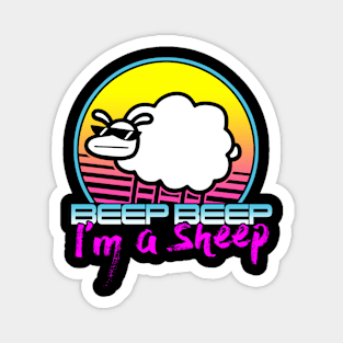 Beep Beep I'm a Sheep Magnet