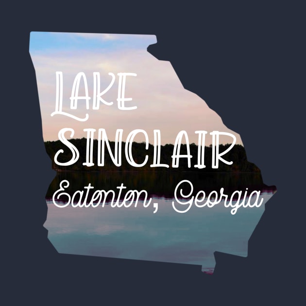 Lake Sinclair in Eatonton, Georgia Art by DRHArtistry