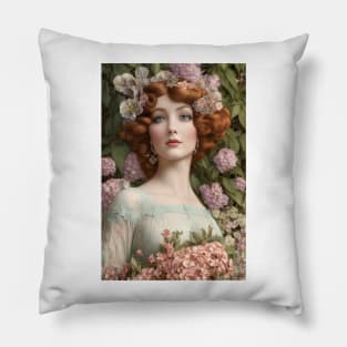 Lady Honeysuckle Pillow