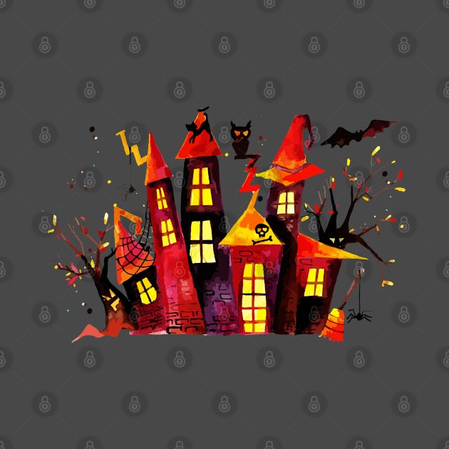 Scary Houses by Mako Design 