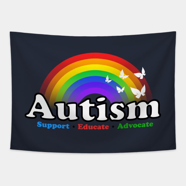 Autism Tapestry by b34poison