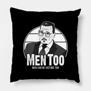 Men can be victims too! Justice for Johnny! Pillow