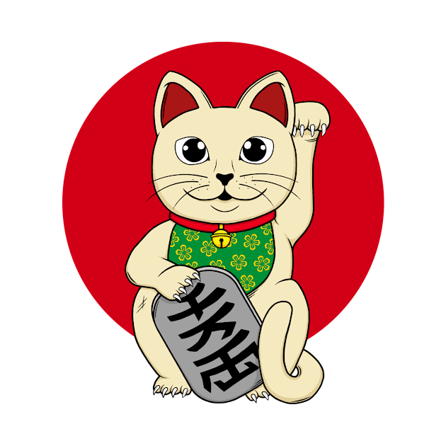 Lucky Cat by OogaBooga