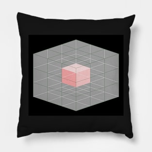 Cube within a cube Pillow