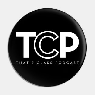 That's Class Podcast TCP Logo Pin