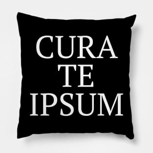 Cura te ipsum Pillow