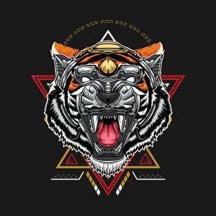 Cyborg Tiger T-Shirt