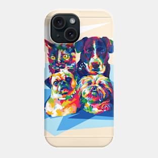 cats and dogs Phone Case