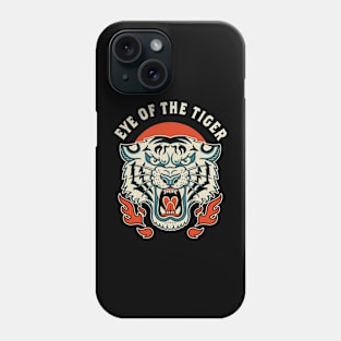 Tiger White tatto Phone Case