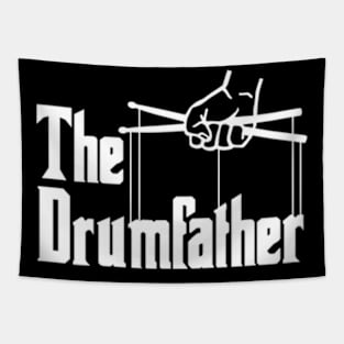 The Drumfather Quote For Drummer Tapestry