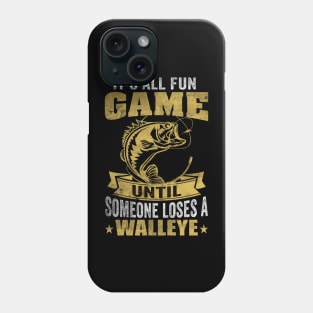 Walleye Blue Pike Fishing Phone Case