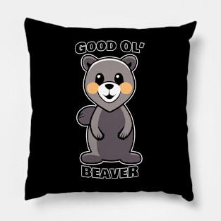 Good Ol' Beaver - If you used to be a Beaver, a Good Old Beaver too, you'll find this bestseller critter design perfect. Show the other critters when you get back to Gilwell! Pillow