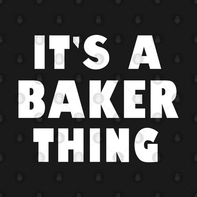 It's a baker thing by wondrous