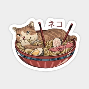 Great Ramen and Cat Magnet